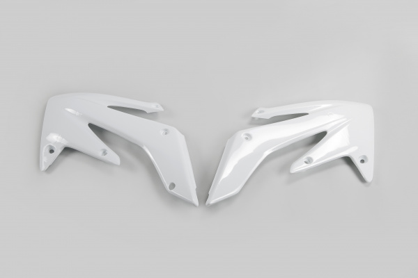 Radiator Covers white for Honda CRF 250 X (2004-17) - CRF 250 R (2004-09)